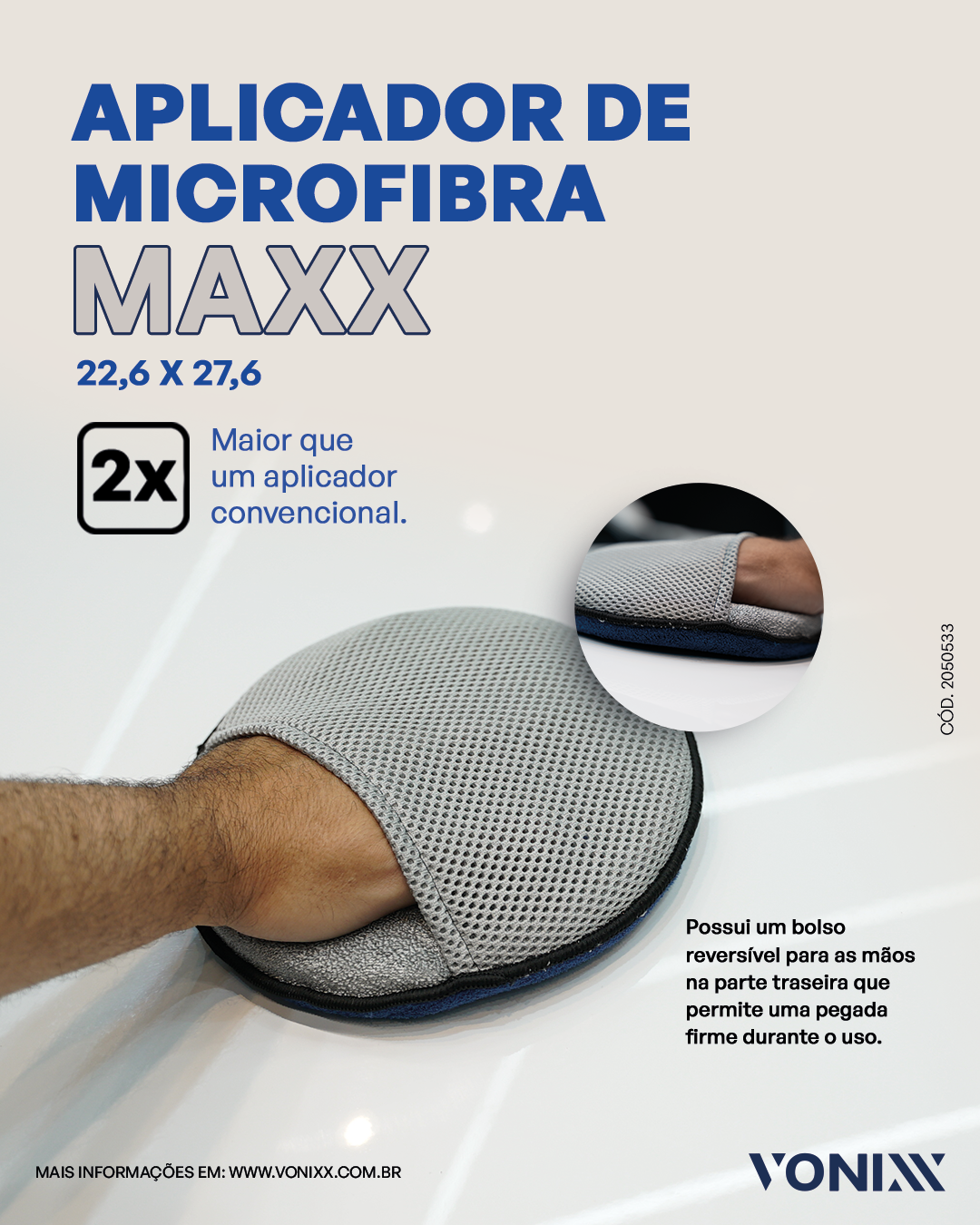 Aplicador microfibra Max