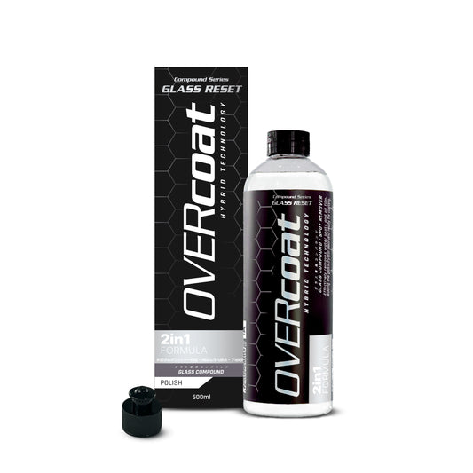 OVERcoat GLASS RESET Polidor para Vidros